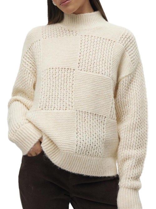 Camisola Creme Vero Moda Moon para Mulher - Kiabi