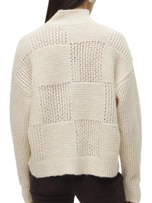 Camisola Creme Vero Moda Moon para Mulher - Kiabi