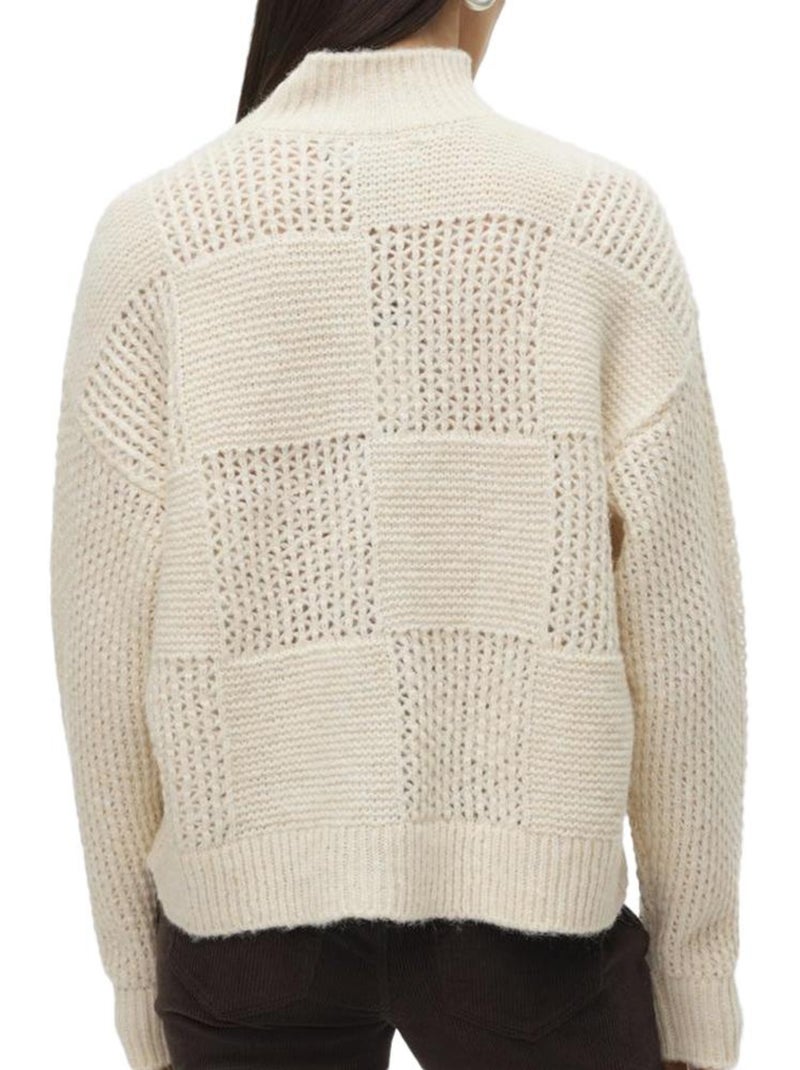 Camisola Creme Vero Moda Moon para Mulher Ecru - Kiabi