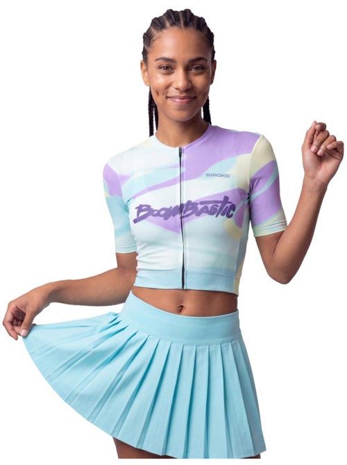 Camisola cropped de ciclismo mulher  boombastic - Kiabi