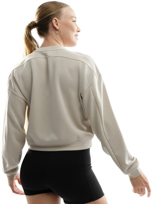 Camisola cropped de treino para mulher - Kiabi