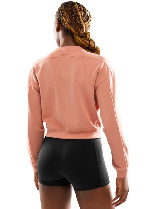 Camisola cropped de treino para mulher - Kiabi