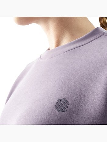 Camisola cropped de treino para mulher
