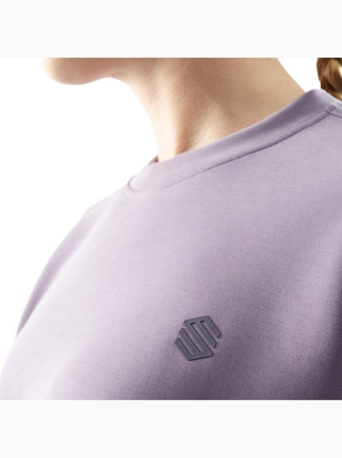Camisola cropped de treino para mulher - Kiabi