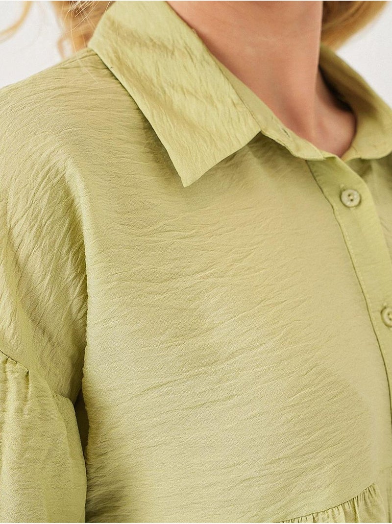 Camisola curta de manga curta bdart Verde - Kiabi