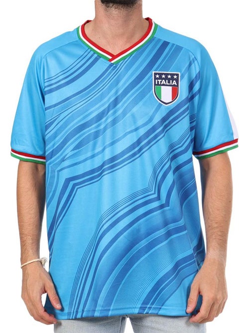 Camisola de adepto itália azul unissexo sport zone - Kiabi