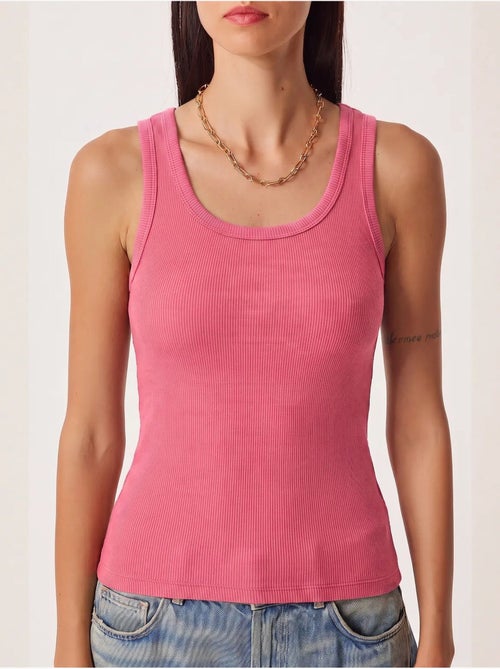 Camisola de alças ajustada em malha com decote em u, pack de 2 istanbul - Kiabi Camisola de alças ajustada em malha com decote em u, pack de 2 istanbul - Kiabi