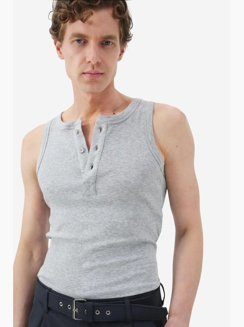 Camisola de alças algodão giesto - Kiabi Camisola de alças algodão giesto - Kiabi