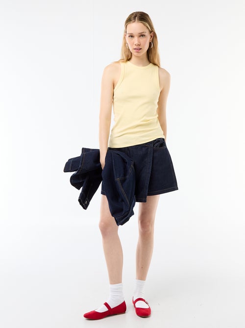 Camisola de alças cava americana - Kiabi