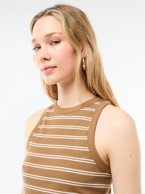 Camisola de alças cava americana - Kiabi