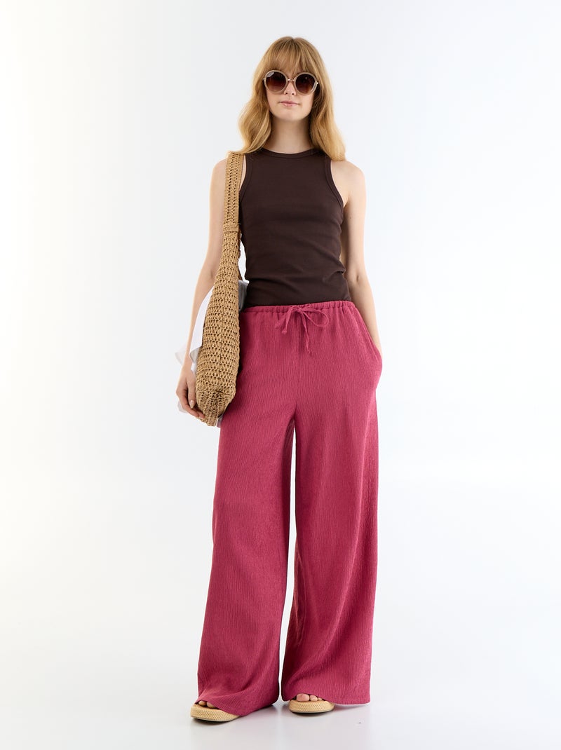 Camisola de alças cava americana Castanho - Kiabi