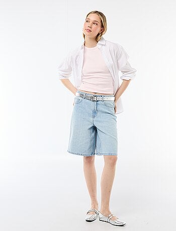 Camisola de alças cava americana