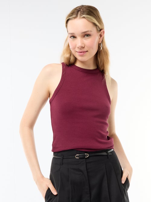 Camisola de alças cava americana - Kiabi
