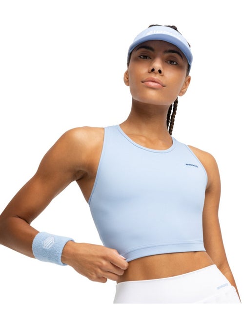 Camisola de alças cropped de ténis mulher - Kiabi