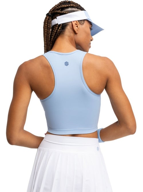 Camisola de alças cropped de ténis mulher - Kiabi