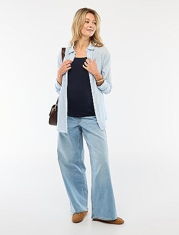 Camisola de alças de amamentação