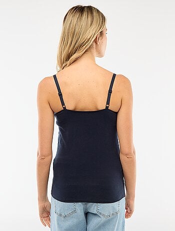 Camisola de alças de amamentação