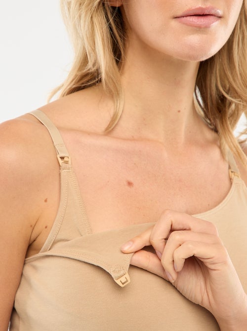 Camisola de alças de amamentação - Kiabi