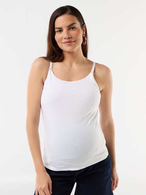 Camisola de alças de amamentação - Kiabi