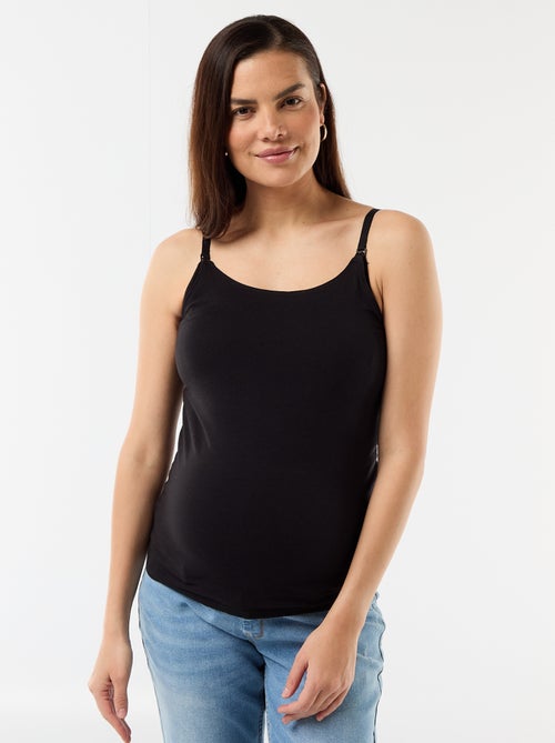 Camisola de alças de amamentação - Kiabi