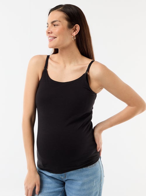 Camisola de alças de amamentação - Kiabi