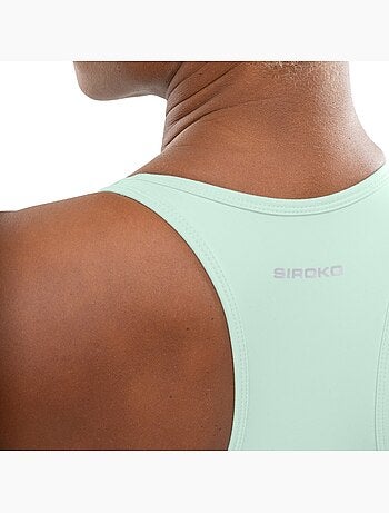 Camisola de alças de corrida para mulher