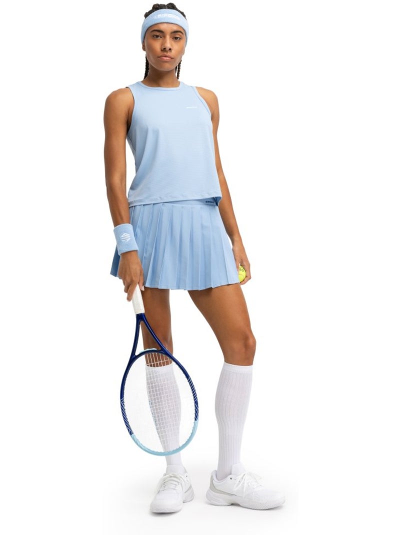 Camisola de alças de ténis para mulher Azul - Kiabi