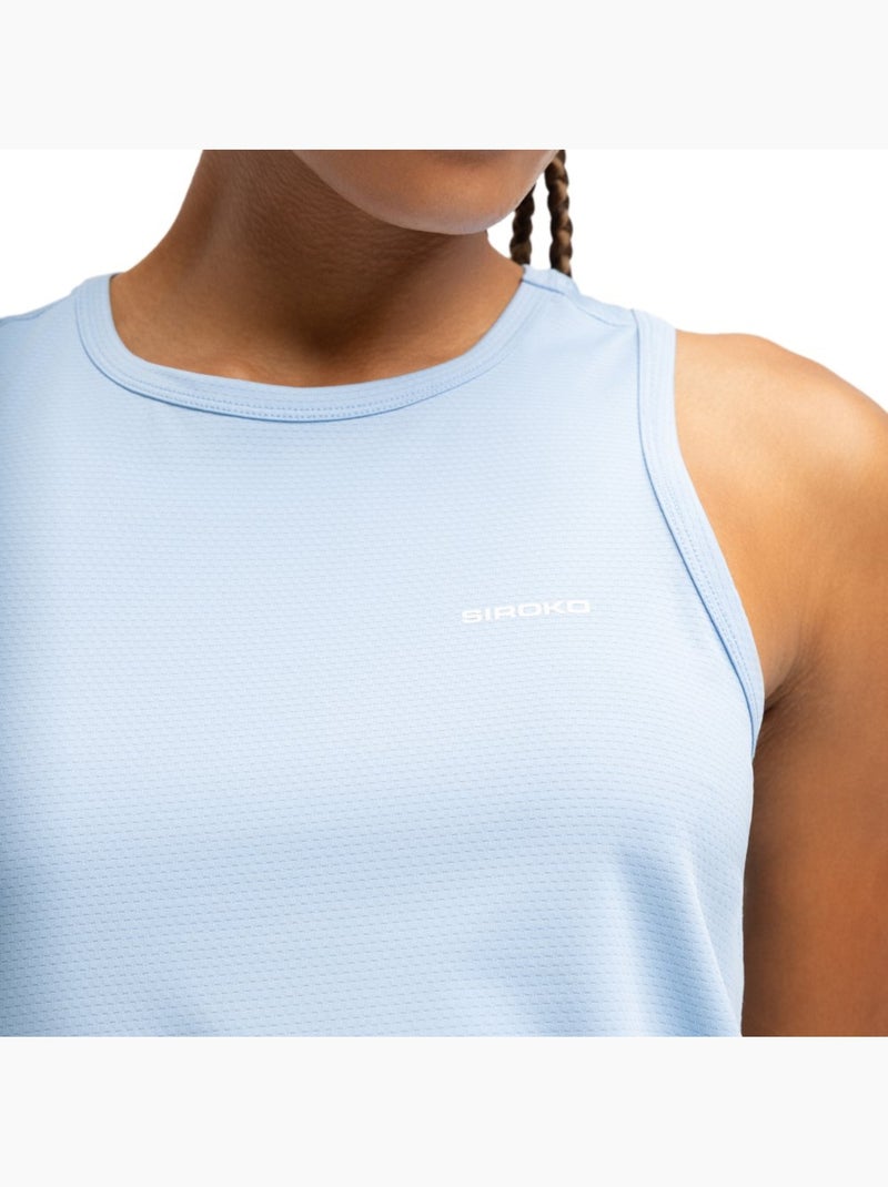 Camisola de alças de ténis para mulher Azul - Kiabi