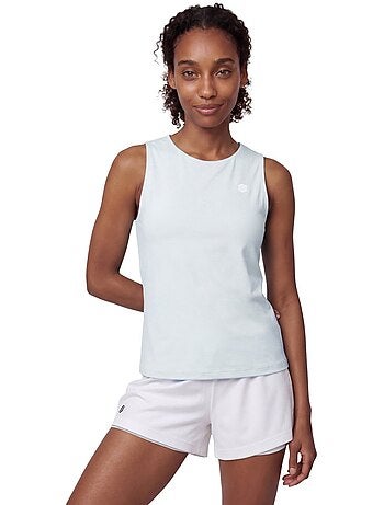 Camisola de alças de trail running para mulher