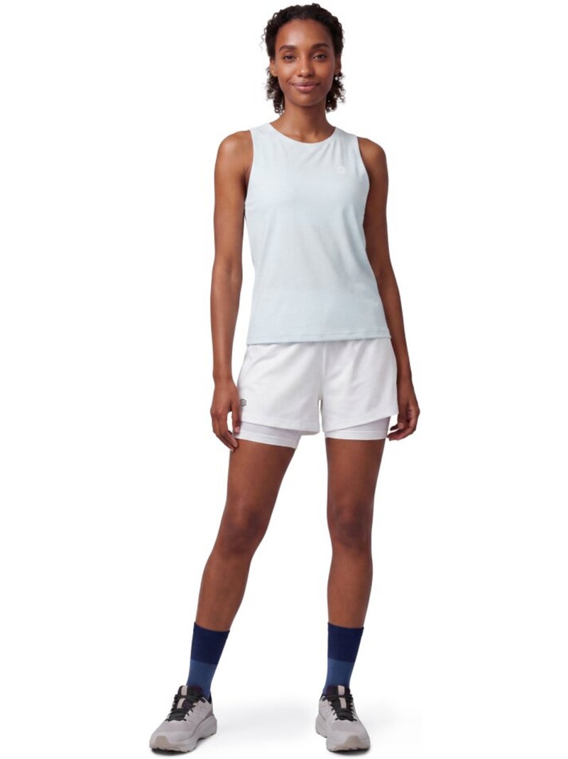 Camisola de alças de trail running para mulher Azul - Kiabi