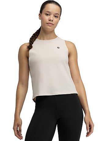 Camisola de alças de trail running para mulher