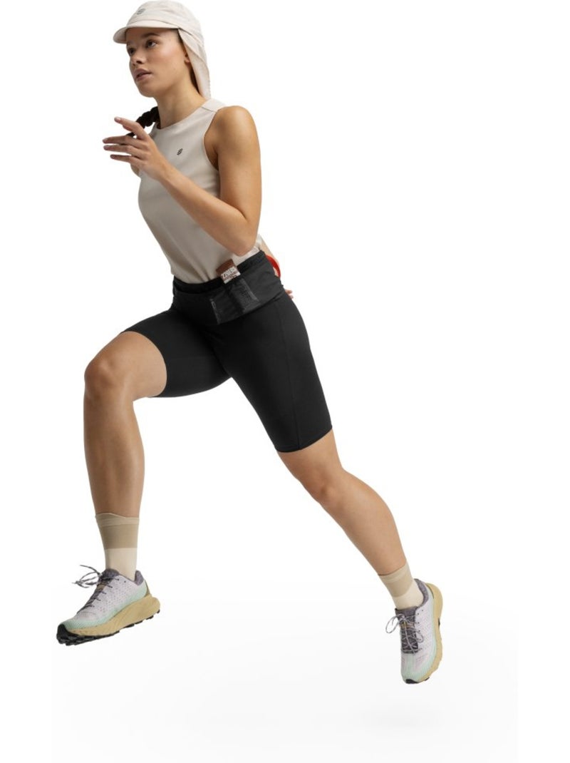 Camisola de alças de trail running para mulher Bege - Kiabi
