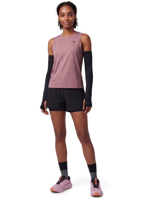 Camisola de alças de trail running para mulher - Kiabi