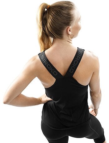Camisola de alças de treino para mulher
