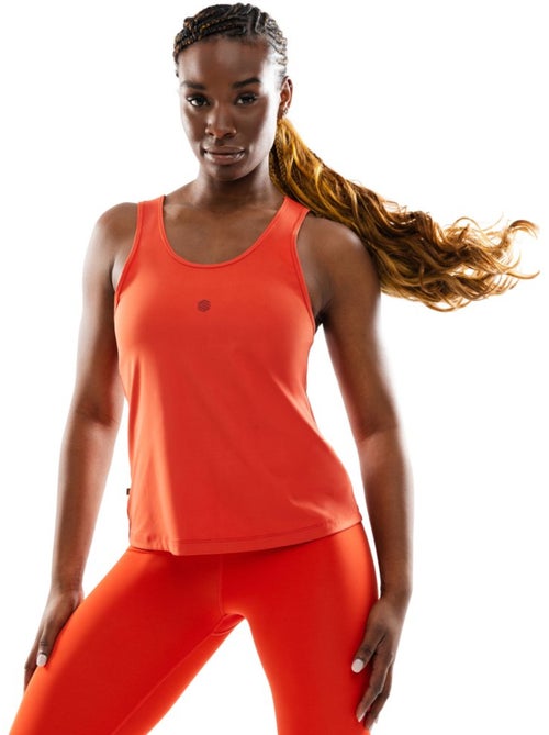 Camisola de alças de treino para mulher - Kiabi