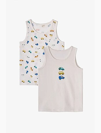 Camisola de alças menino capybaras with cars estampada carros penti