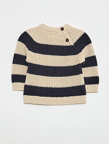 Camisola de algodão em malha perolada