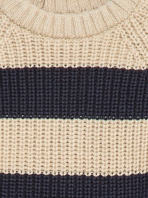 Camisola de algodão em malha perolada - Kiabi