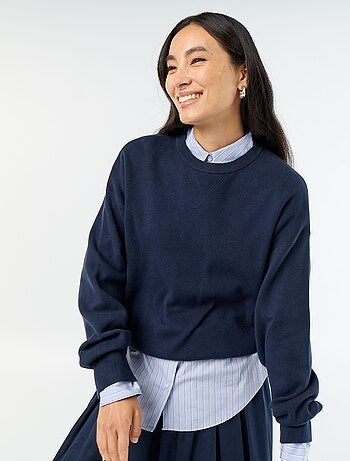 Camisola de algodão grosso