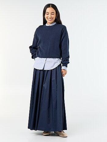 Camisola de algodão grosso