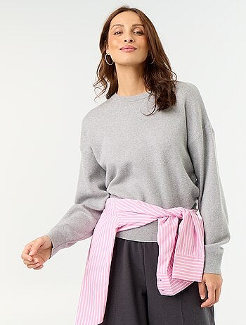 Camisola de algodão grosso