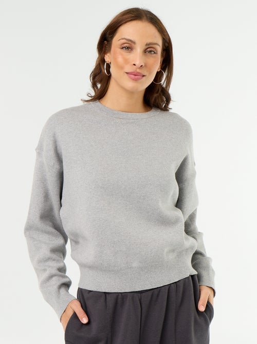 Camisola de algodão grosso - Kiabi