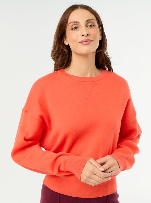 Camisola de algodão grosso - Kiabi