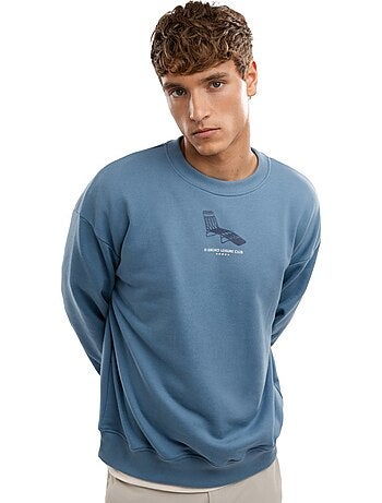 Camisola de algodão orgânico para homem