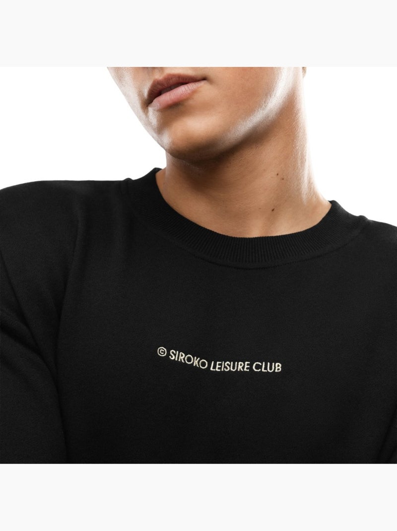 Camisola de algodão orgânico para homem Preto - Kiabi