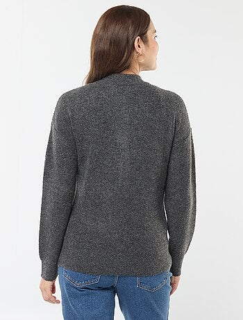 Camisola de amamentação com abertura com botões