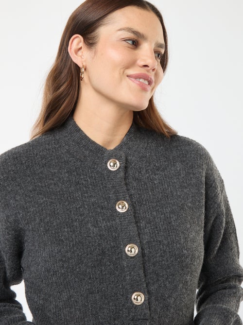 Camisola de amamentação com abertura com botões - Kiabi