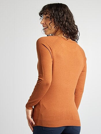 Camisola de amamentação com abertura com fecho