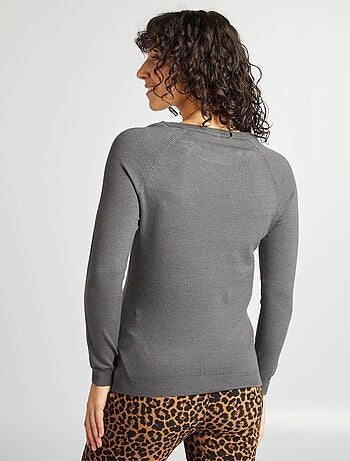 Camisola de amamentação com abertura com fecho