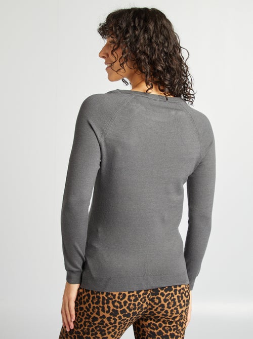 Camisola de amamentação com abertura com fecho - Kiabi